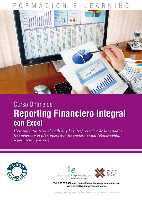 Reporting Financiero Integral con Excel