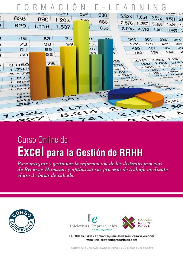 Excel para la Gestión de RRHH