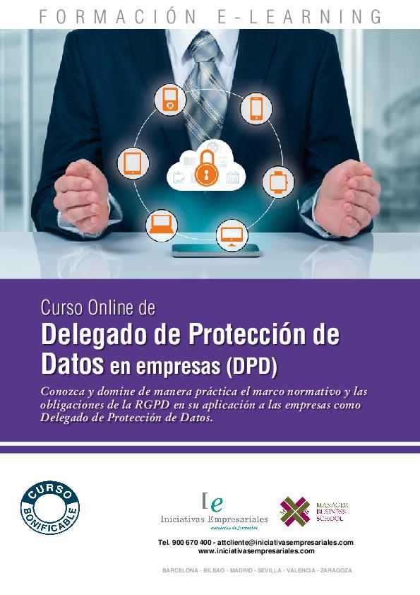 Delegado de Protección de Datos en empresas (DPD)