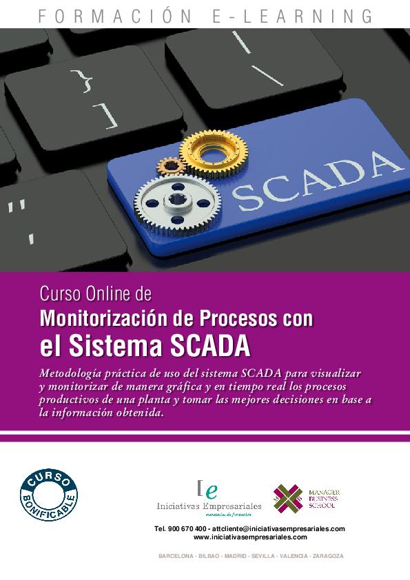 Monitorización de Procesos con el Sistema SCADA