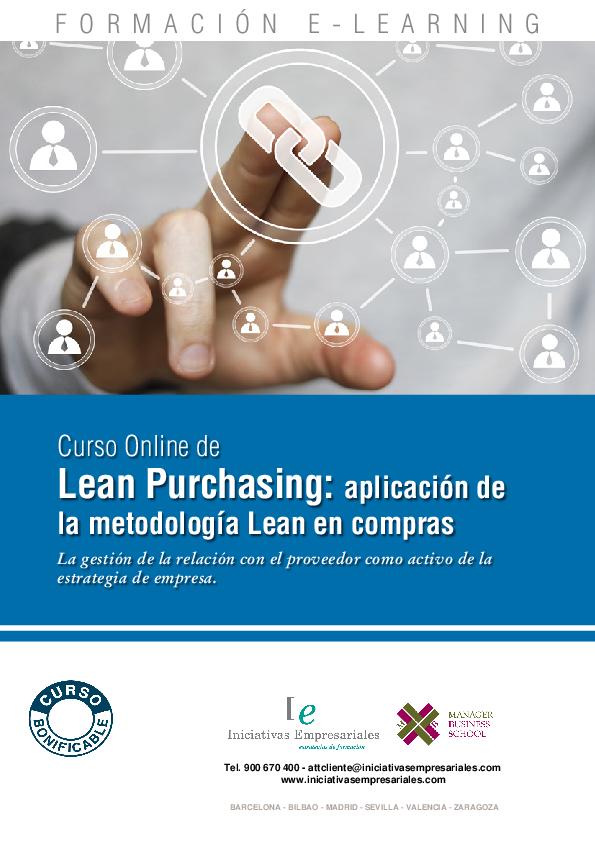 Lean Purchasing: aplicación de la metodología Lean en compras