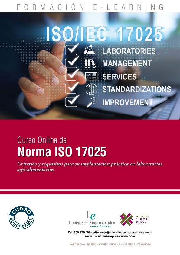 Norma ISO 17025
