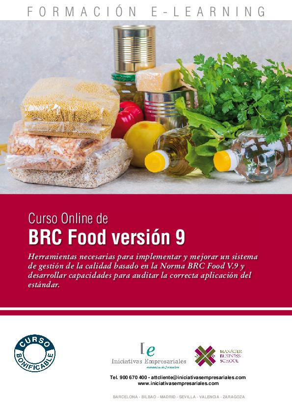 BRC Food versión 9