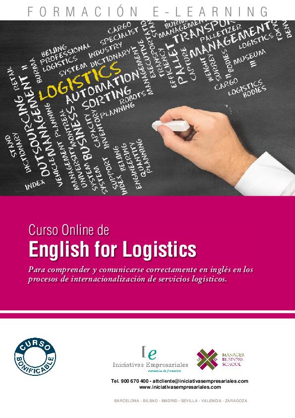 English for Logistics