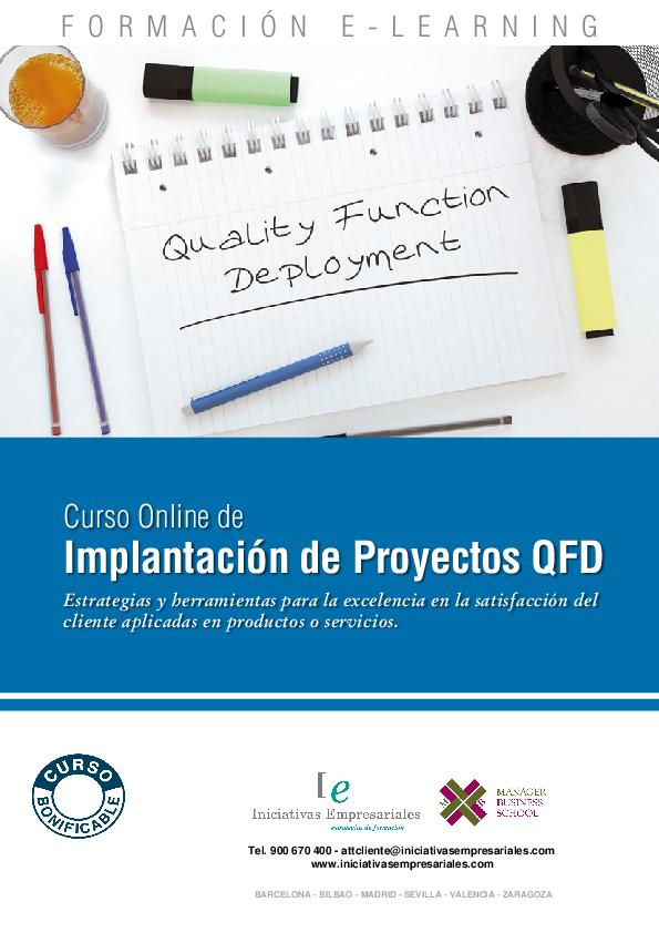 Implantación de Proyectos QFD