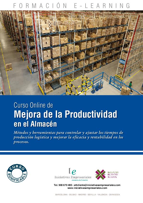 Mejora de la Productividad en el Almacén