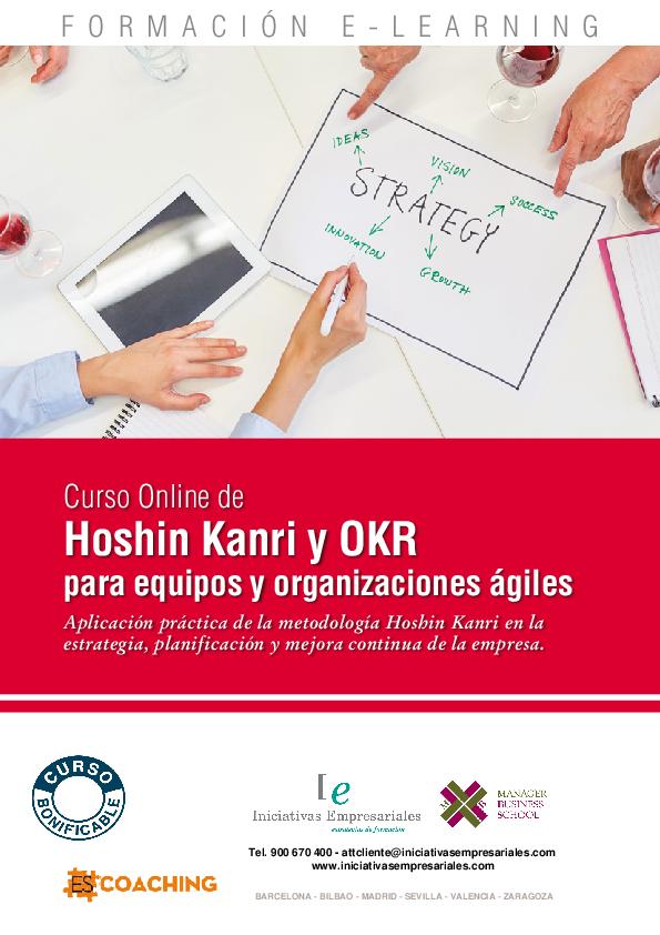 Hoshin Kanri y OKR para equipos y organizaciones ágiles