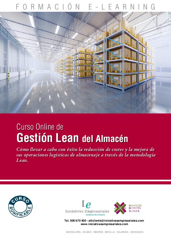 Gestión Lean del Almacén