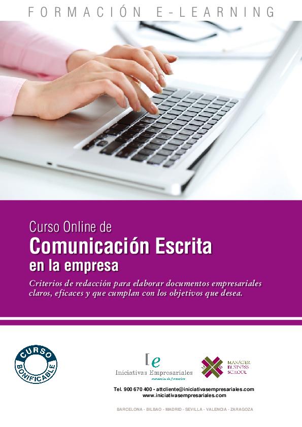 Comunicación Escrita en la Empresa