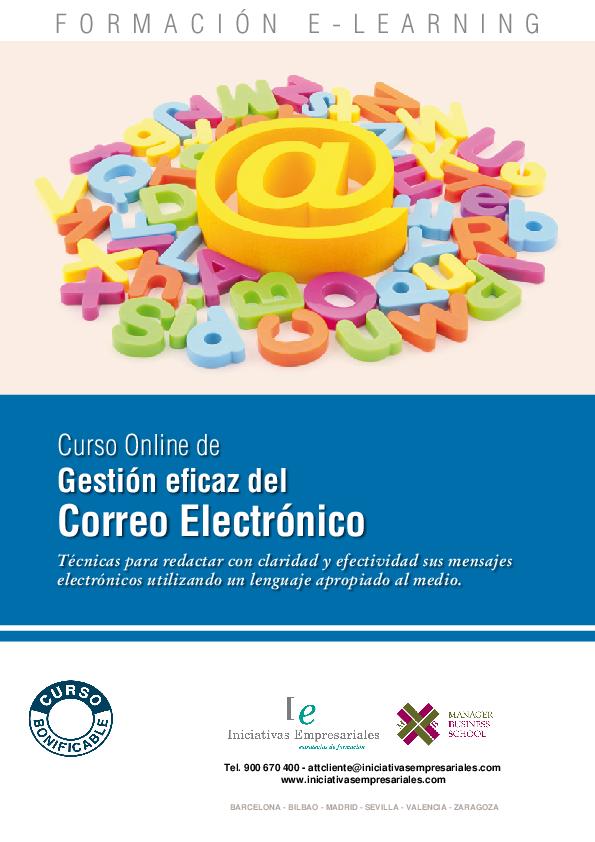 Gestión Eficaz del Correo Electrónico