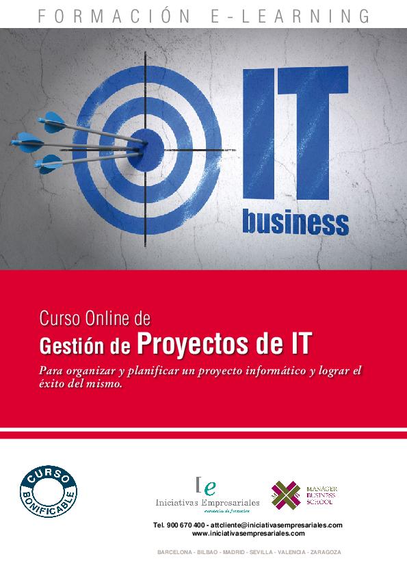 Gestión de Proyectos de IT