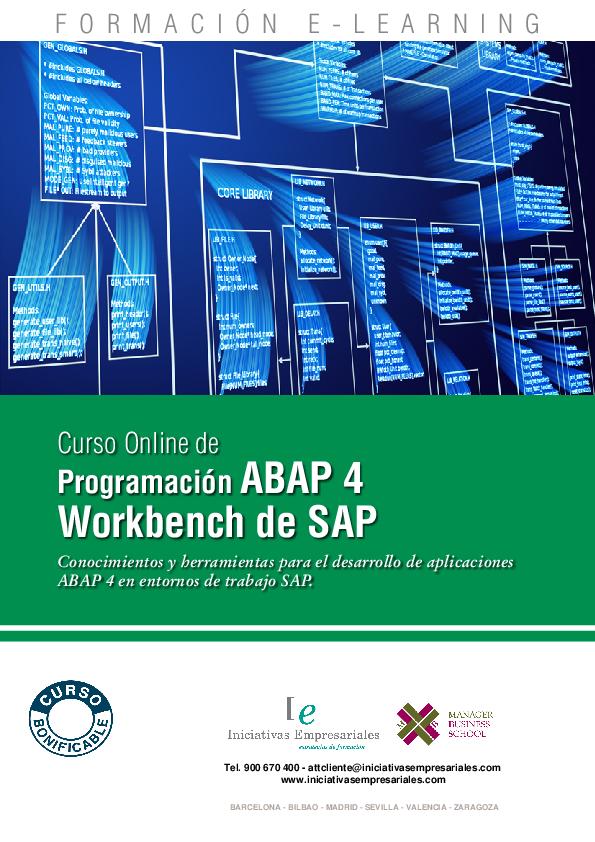 Programación ABAP 4 Workbench de SAP