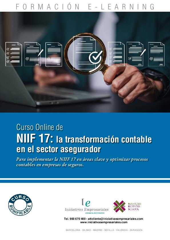 NIIF 17: la transformación contable en el sector asegurador