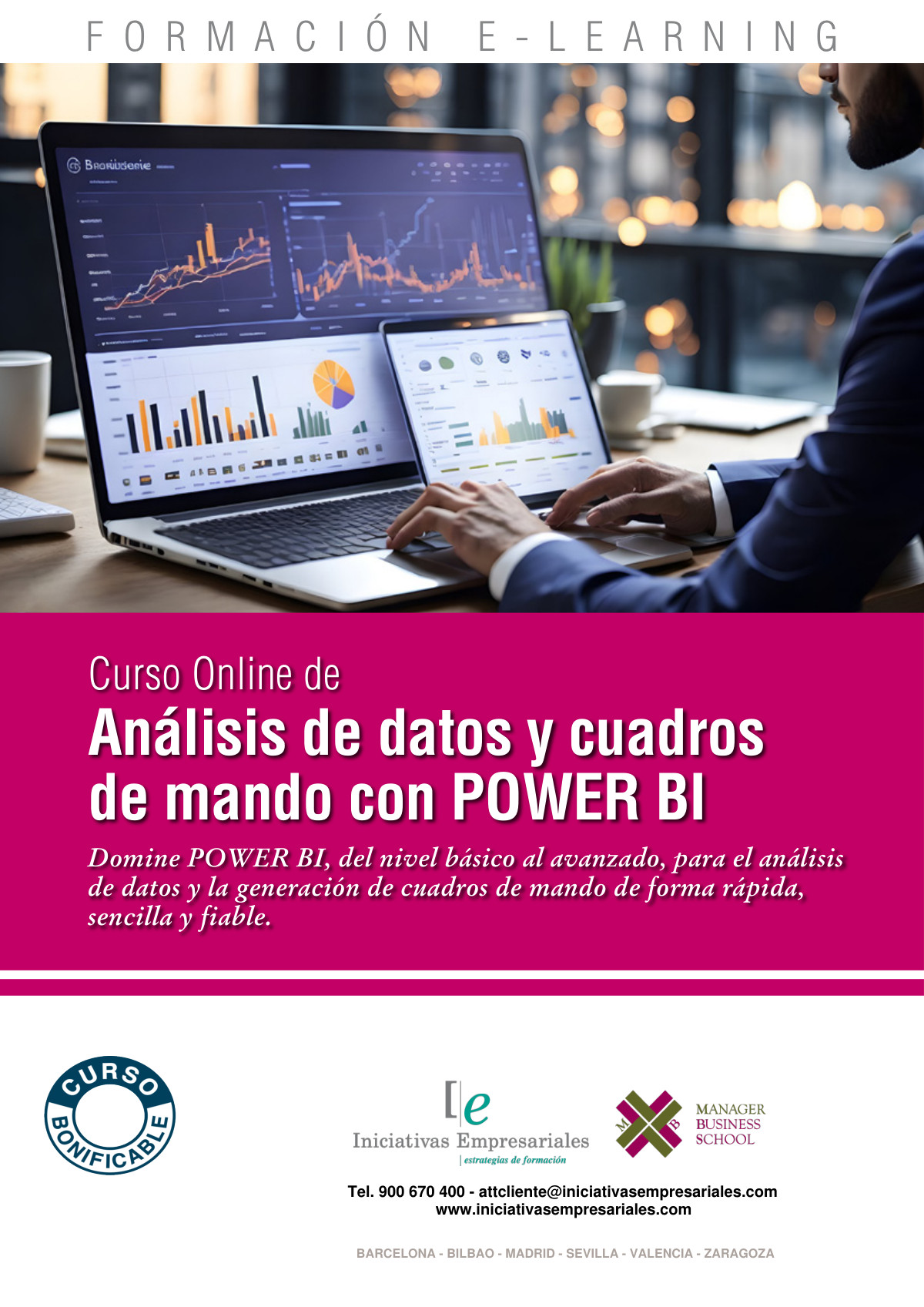 Análisis de datos y cuadros de mando con POWER BI