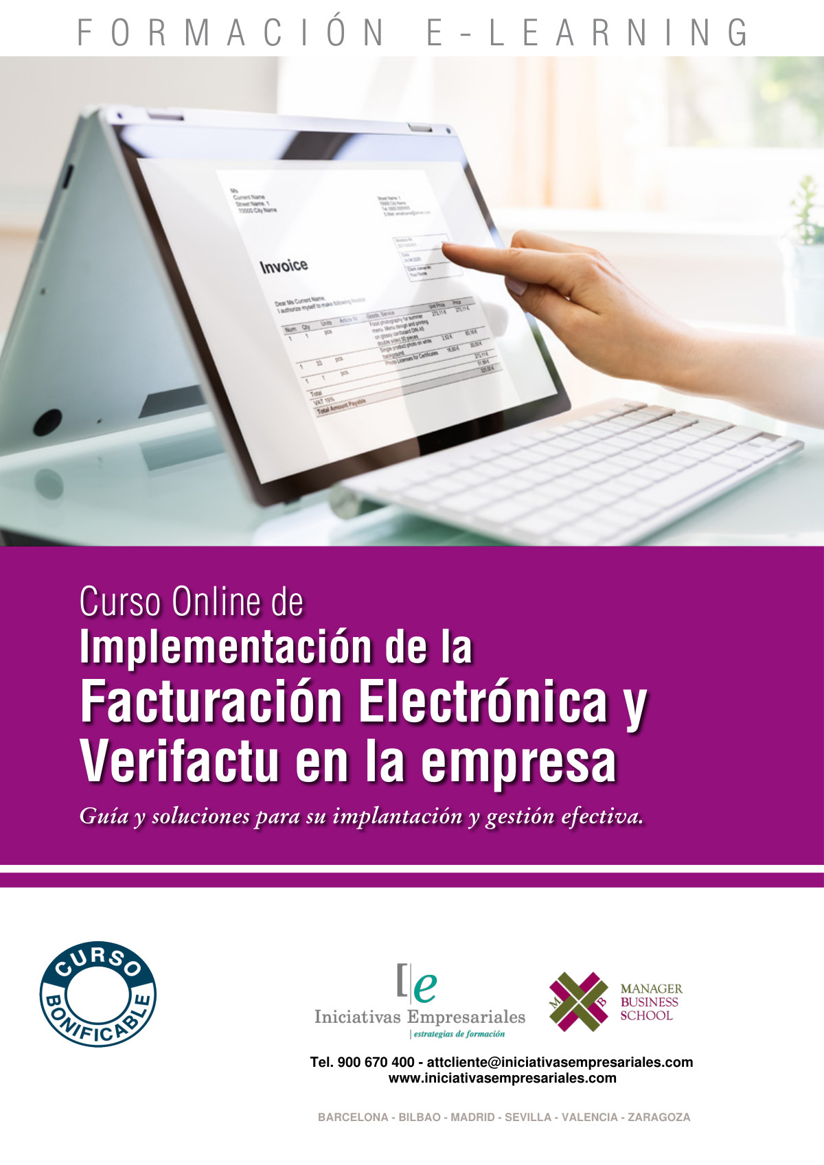 Implementación de la Facturación Electrónica y Verifactu en la empresa