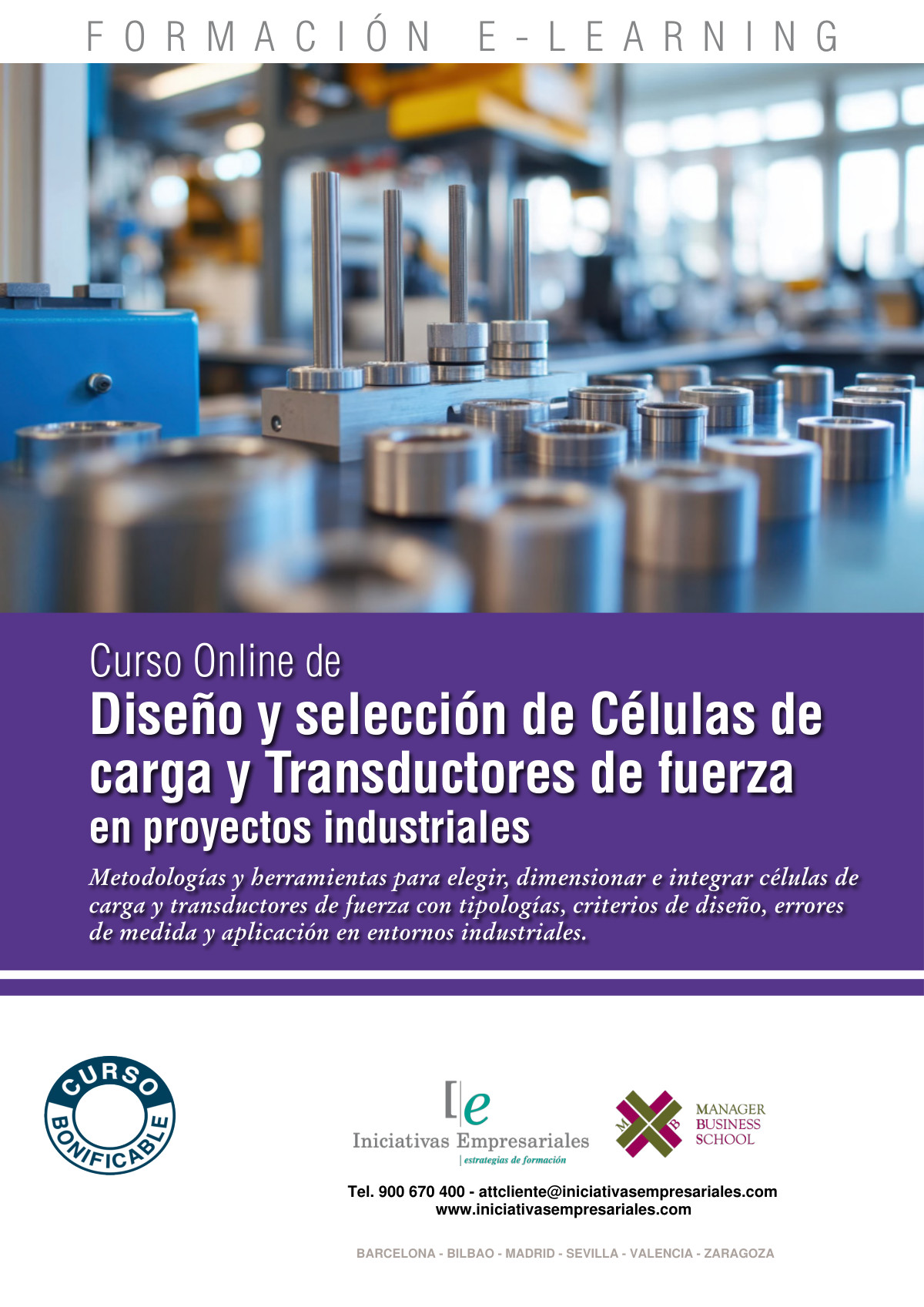 Diseño y selección de Células de carga y Transductores de fuerza en proyectos industriales