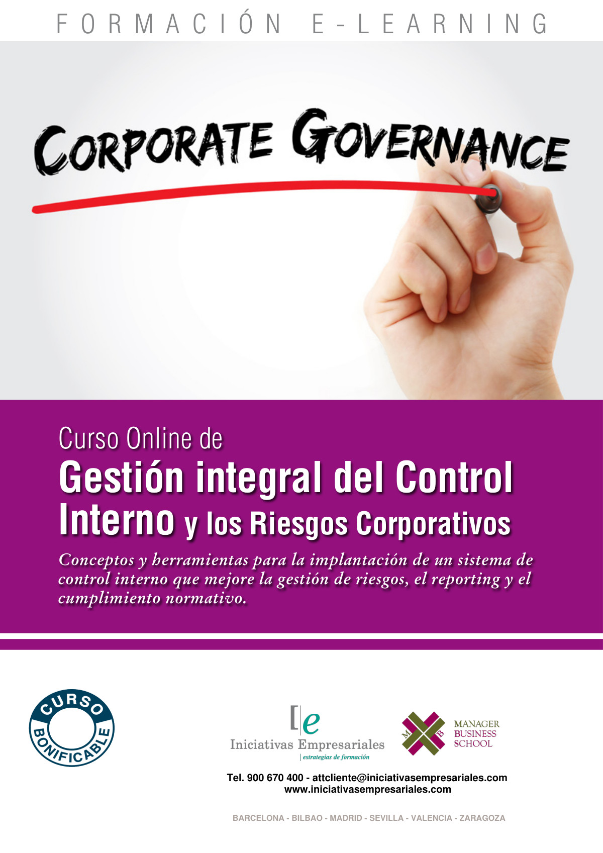 Gestión integral del Control Interno y los Riesgos Corporativos