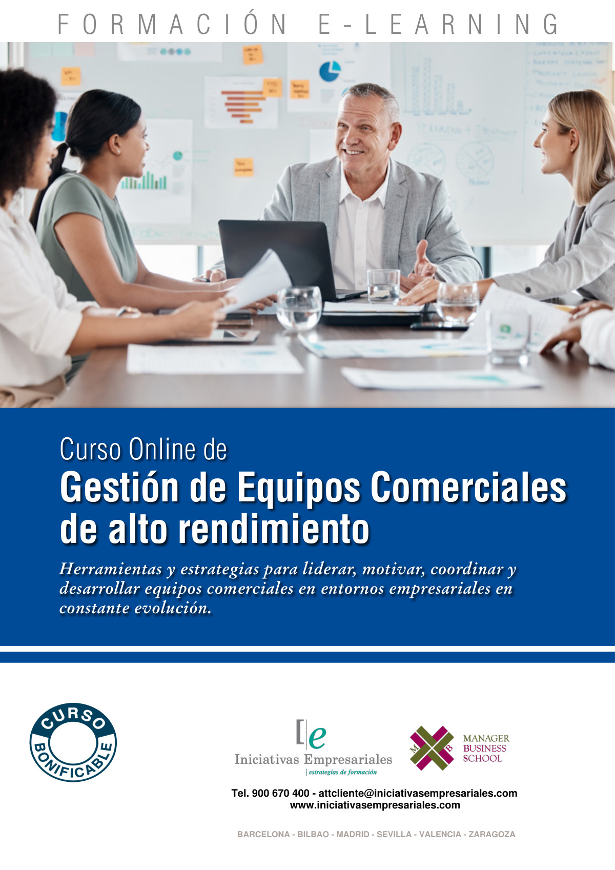 Gestión de Equipos Comerciales de alto rendimiento