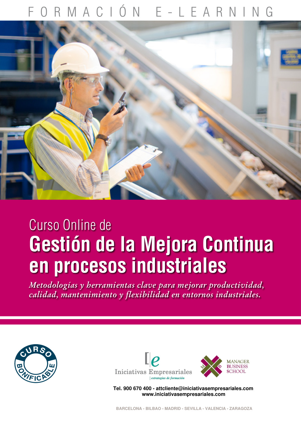 Gestión de la Mejora Continua en procesos industriales