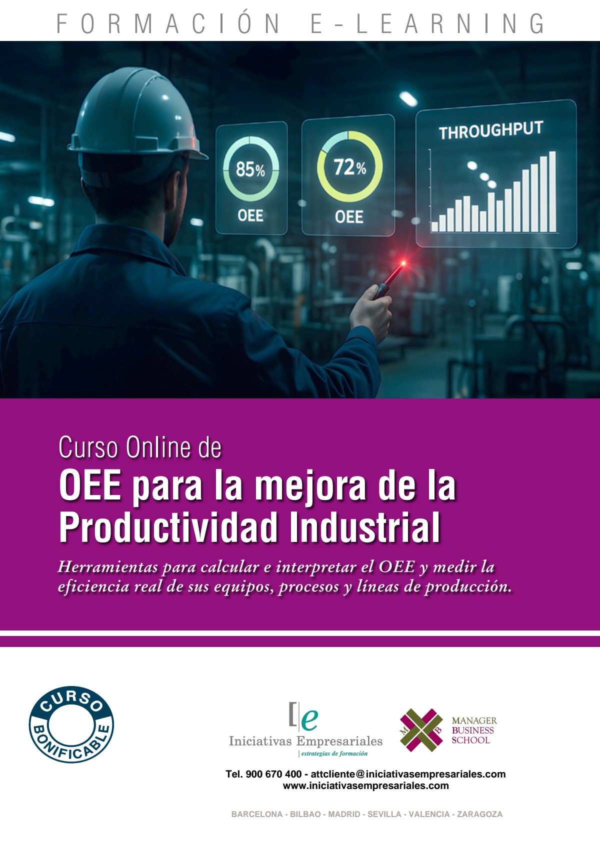 OEE para la mejora de la Productividad Industrial