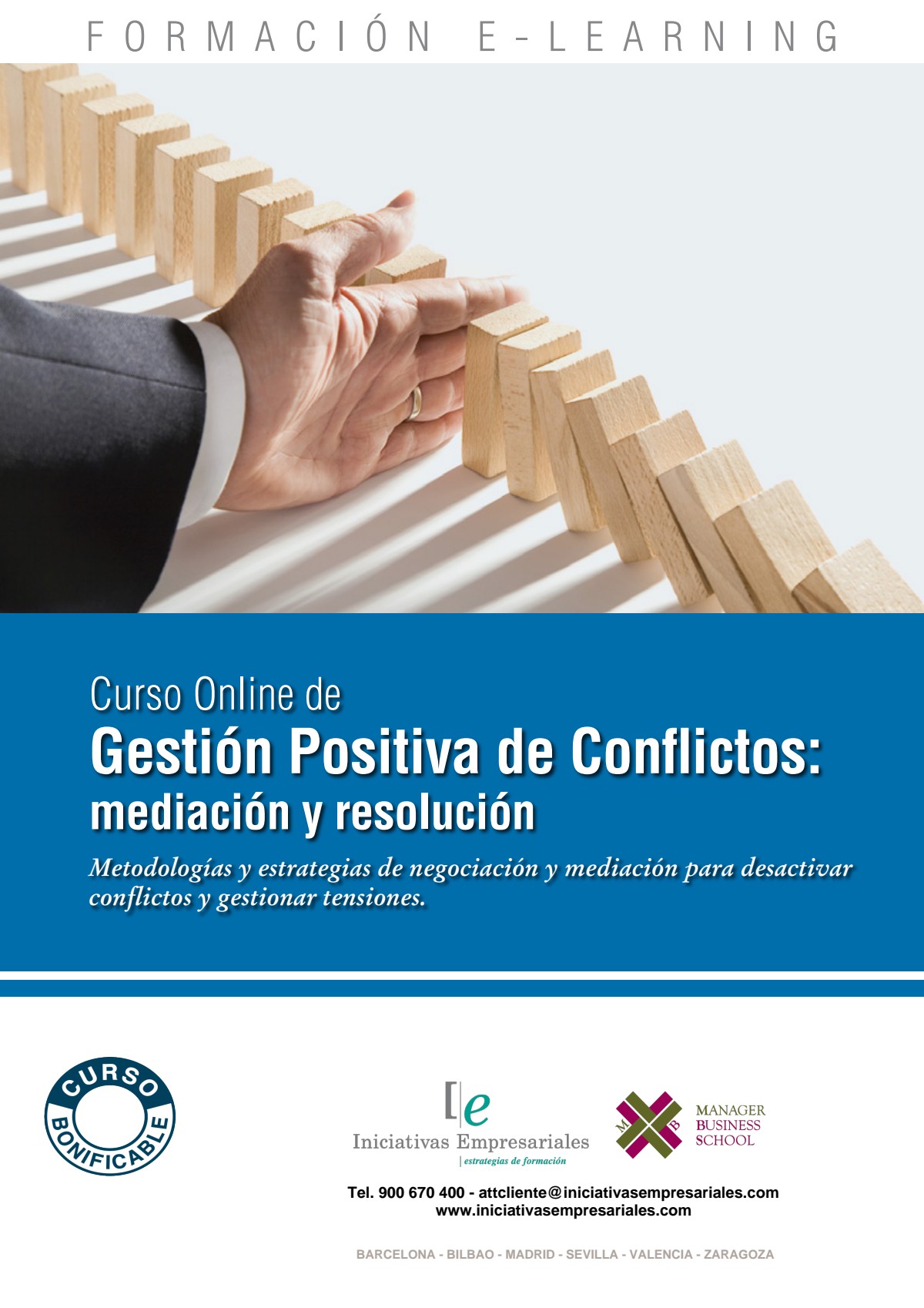 Gestión Positiva de Conflictos: mediación y resolución