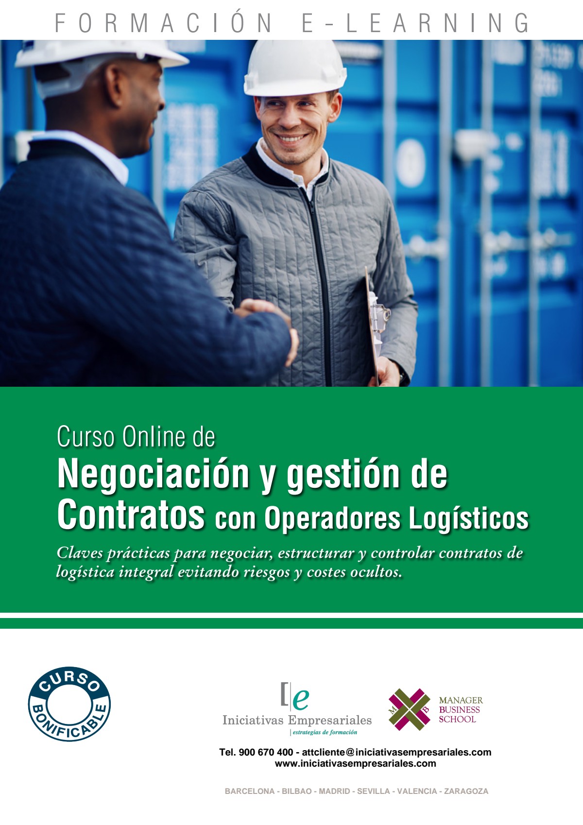 Negociación y gestión de Contratos con Operadores Logísticos