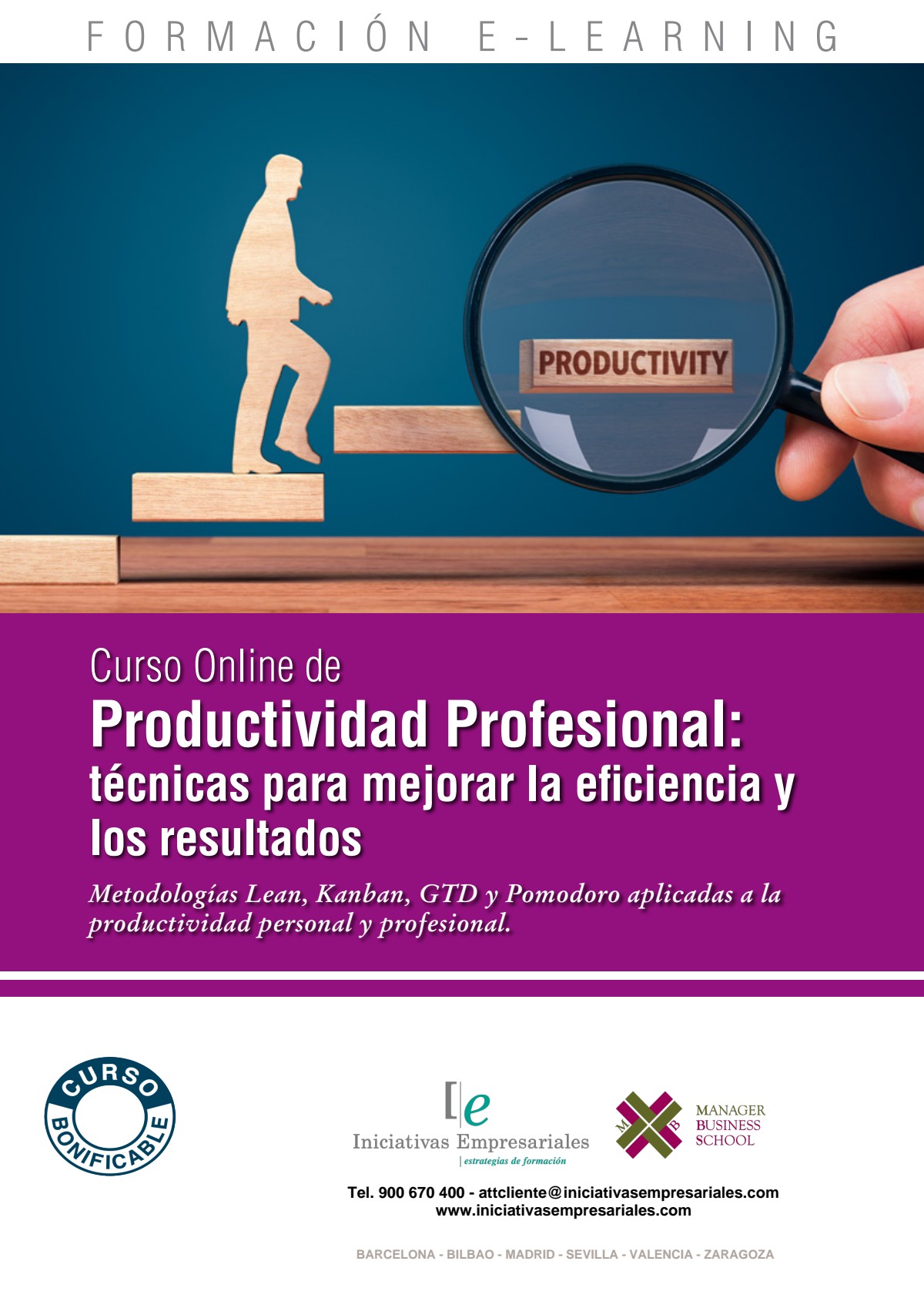 Productividad Profesional: técnicas para mejorar la eficiencia y los resultados