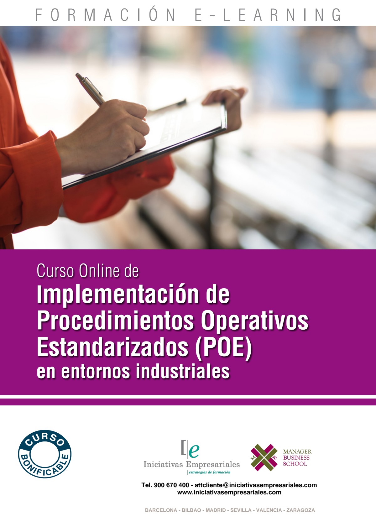 Implementación de Procedimientos Operativos Estandarizados (POE) en entornos industriales