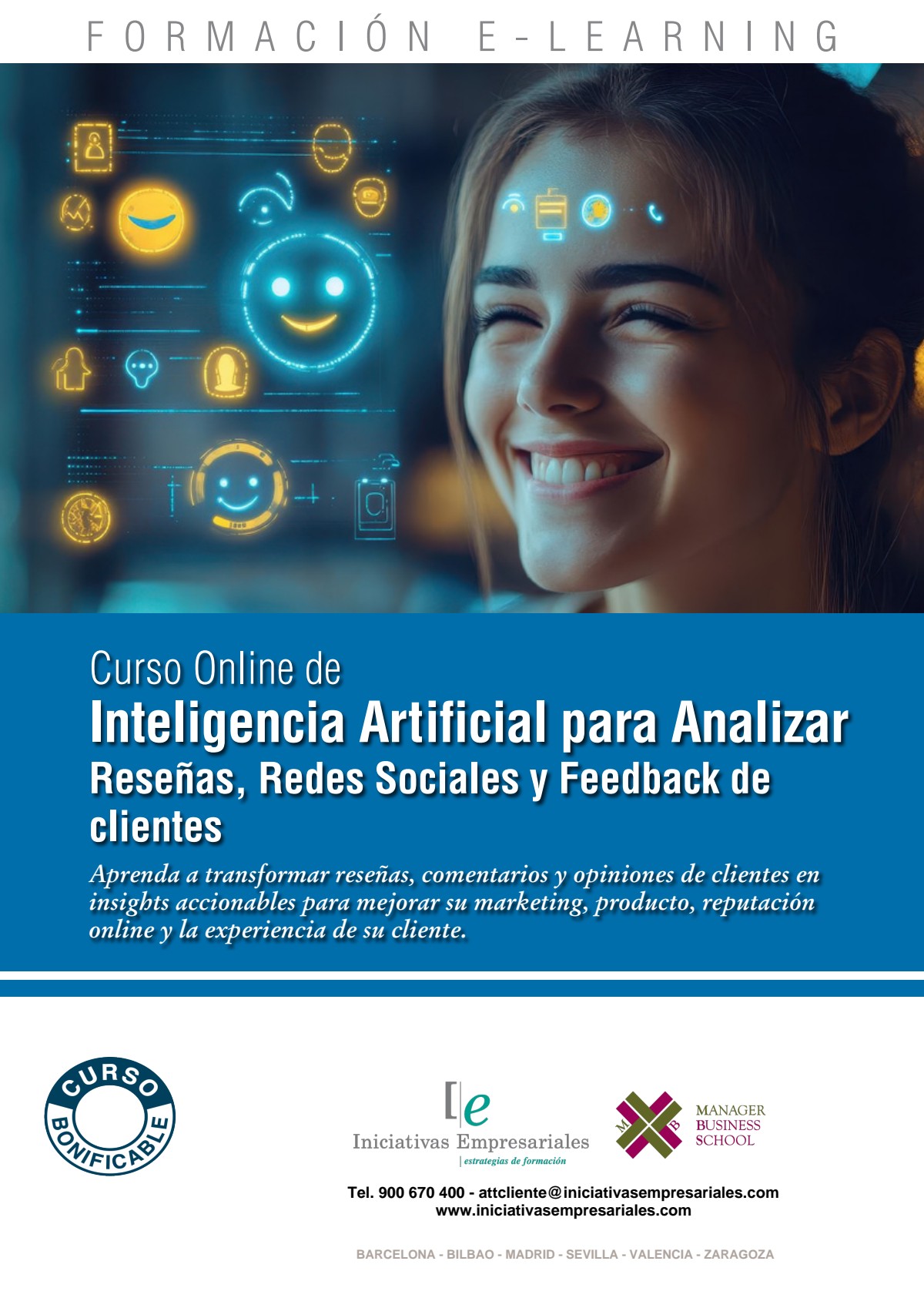 Inteligencia Artificial para Analizar Reseñas, Redes Sociales y Feedback de clientes