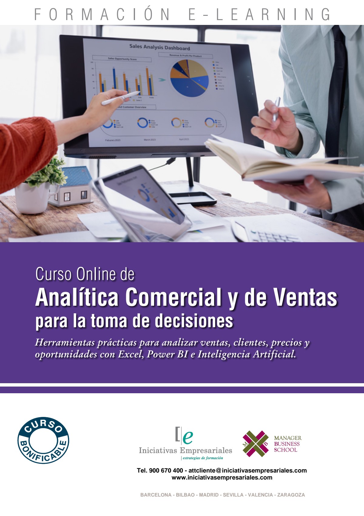 Analítica Comercial y de Ventas para la toma de decisiones
