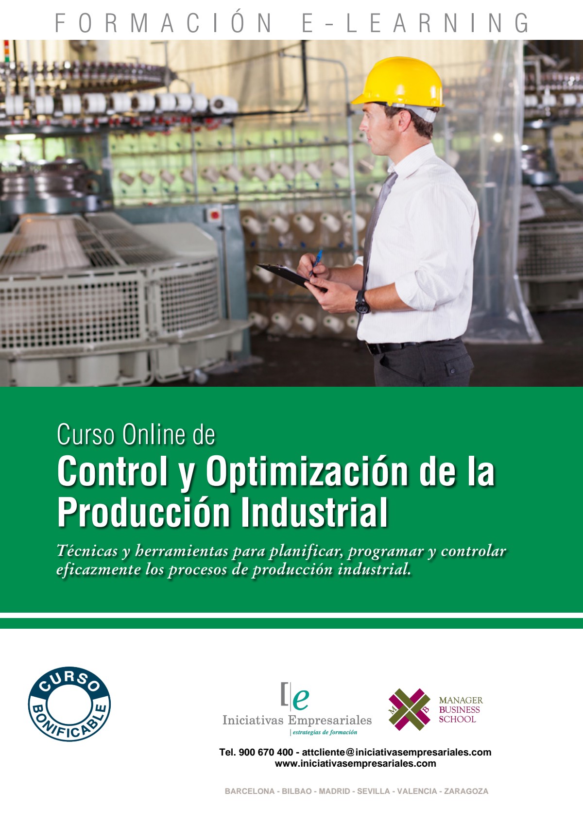 Control y Optimización de la Producción Industrial