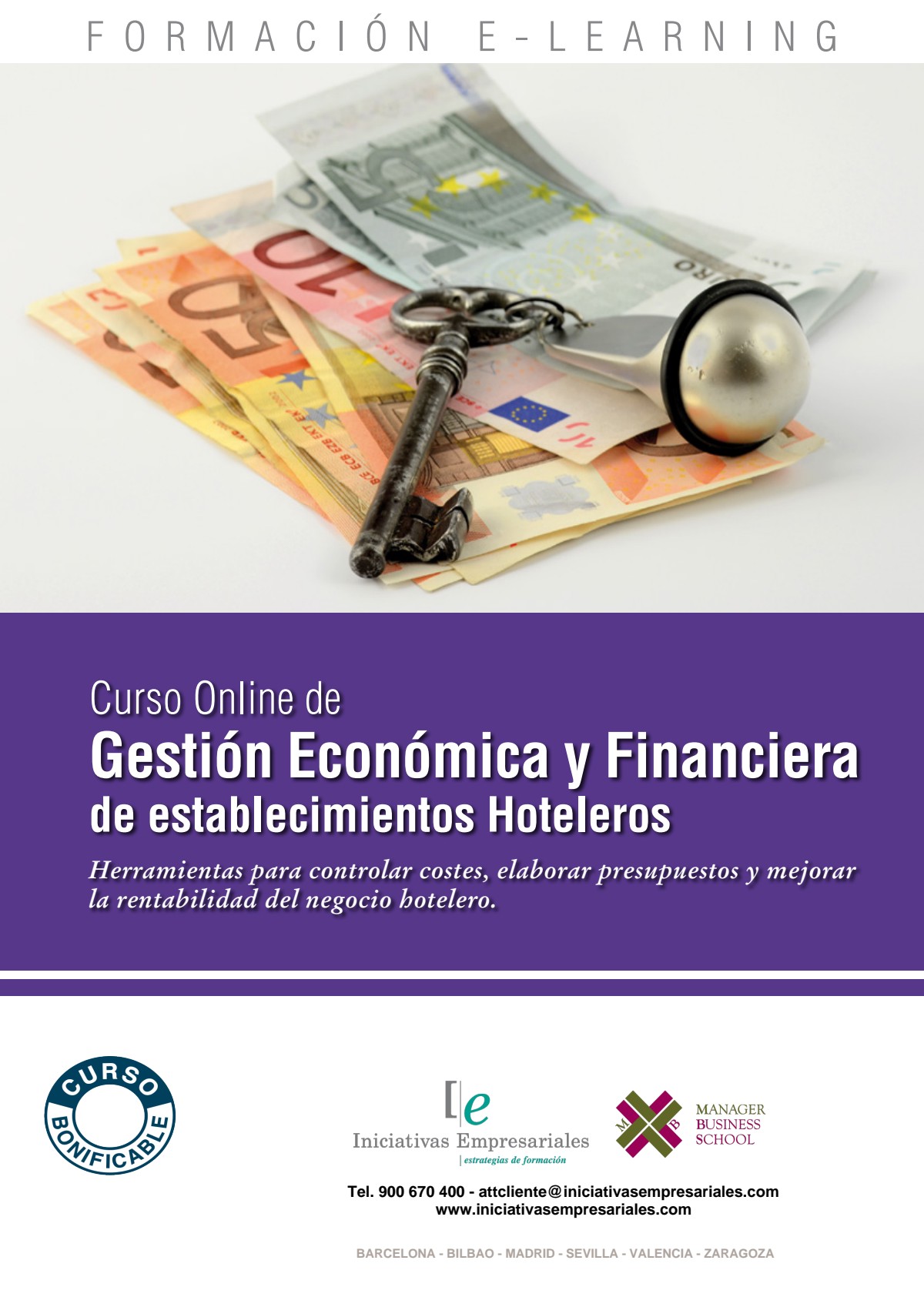 Gestión Económica y Financiera de establecimientos Hoteleros
