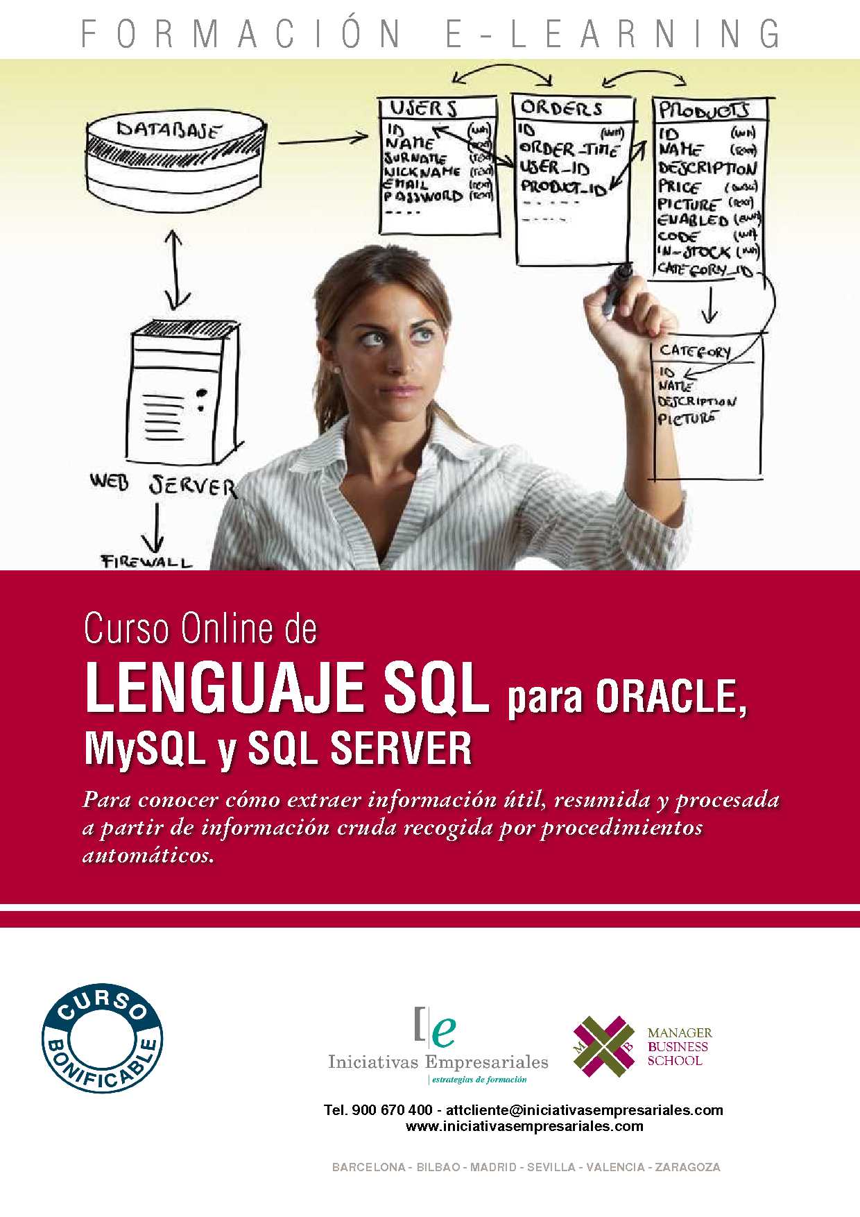 LENGUAJE SQL para ORACLE, MySQL y SQL SERVER