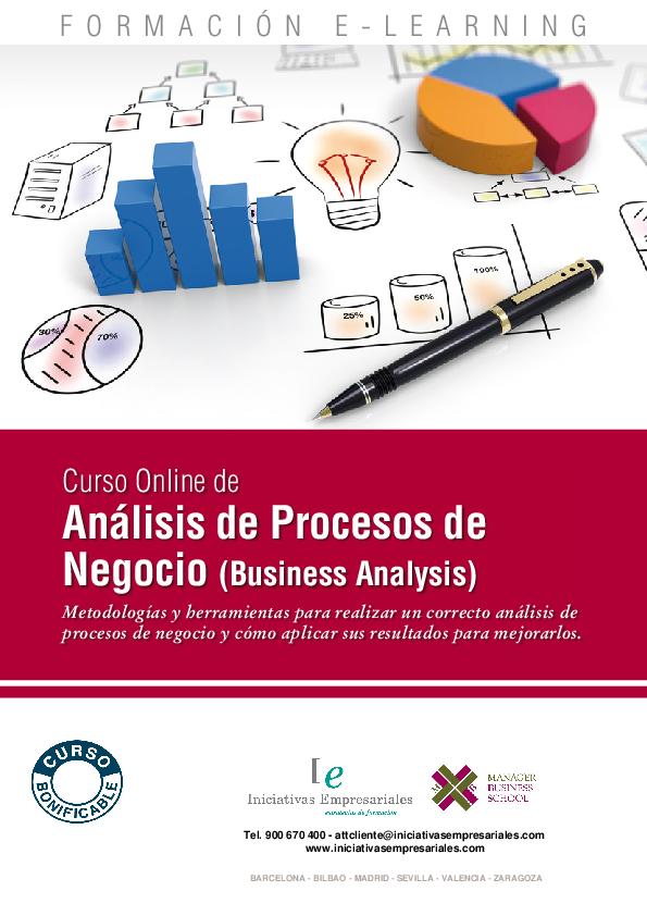 Análisis de Procesos de Negocio (Business Analysis)