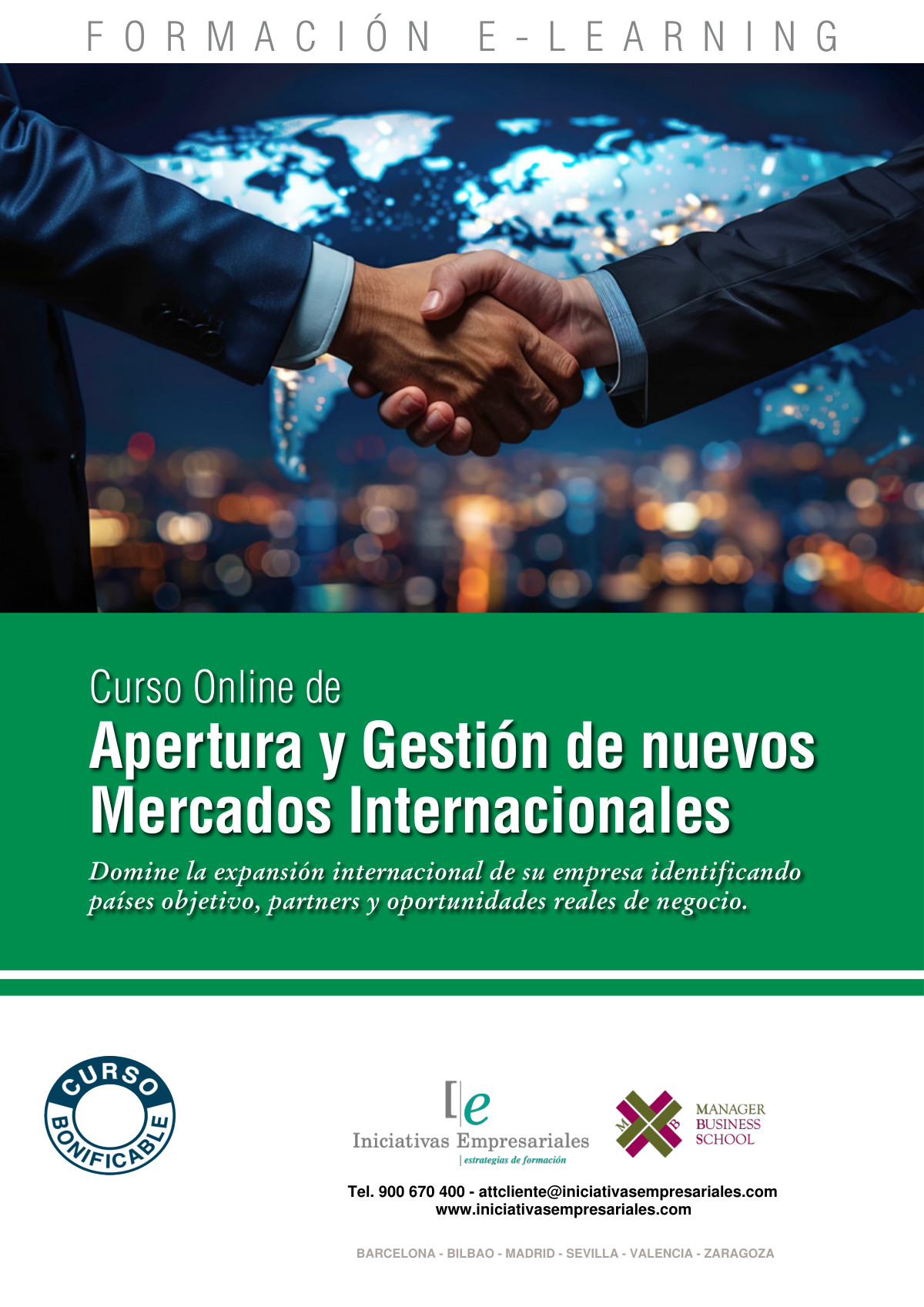 Apertura y Gestión de nuevos Mercados Internacionales