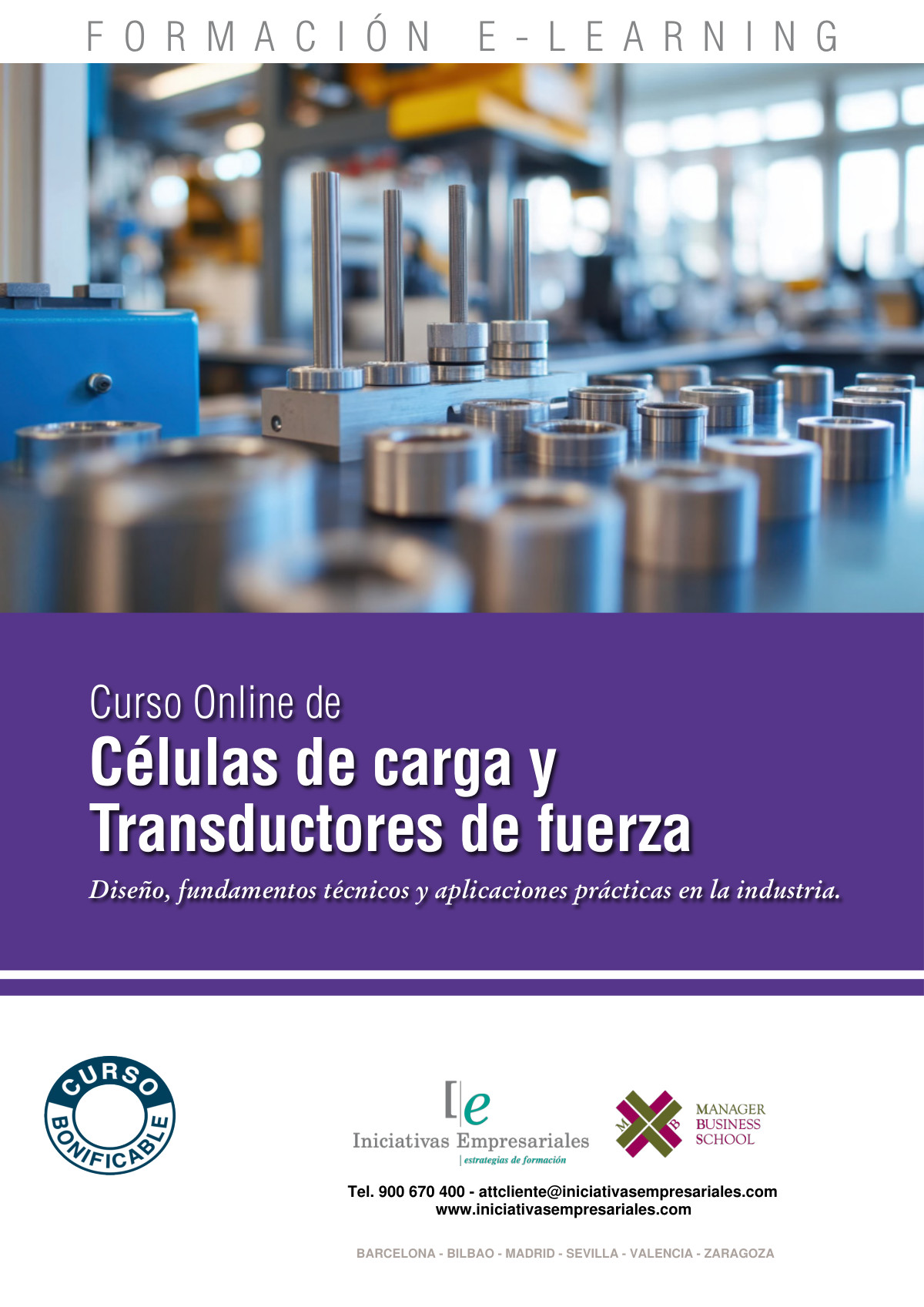 Células de carga y Transductores de fuerza