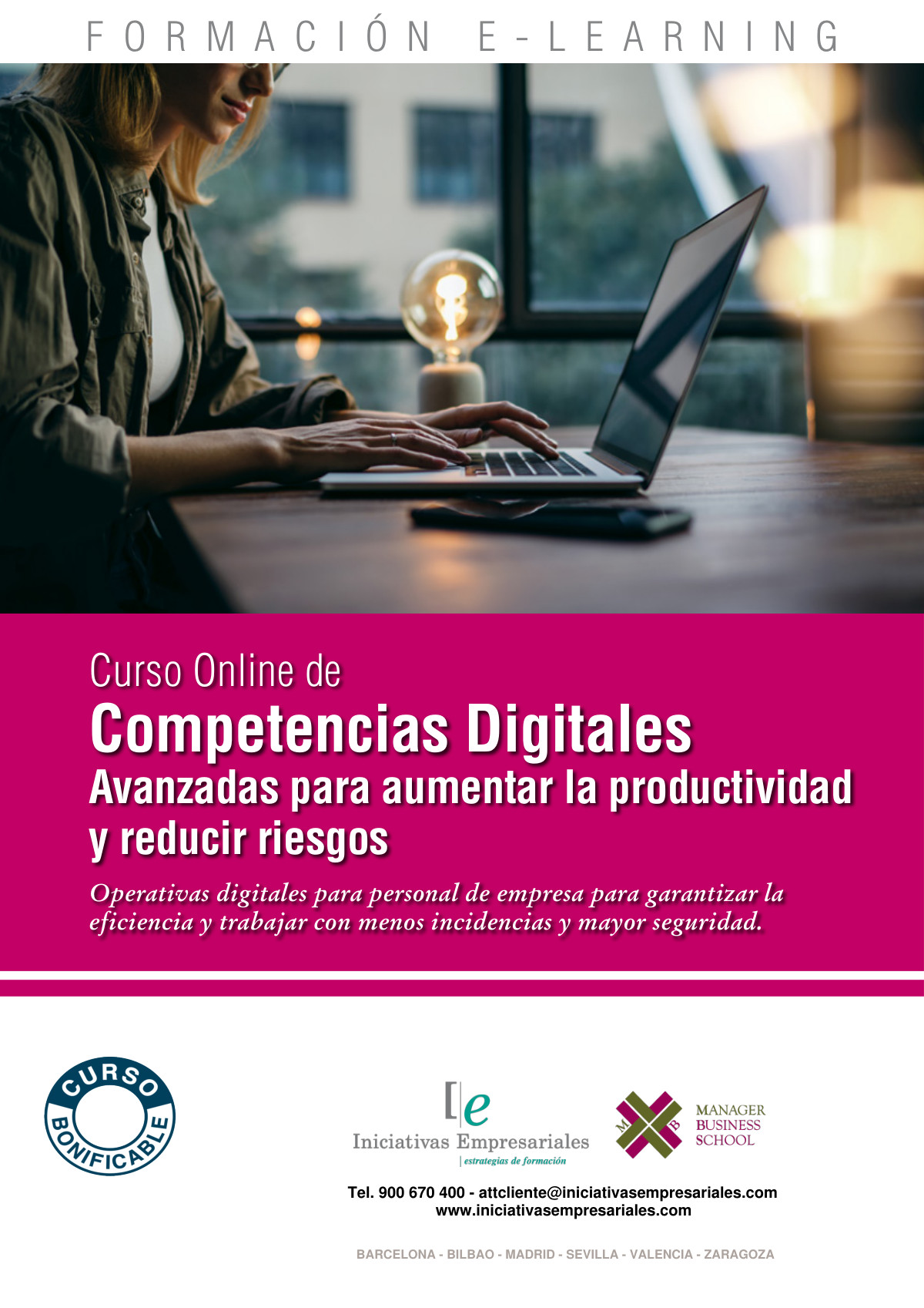 Competencias Digitales Avanzadas para aumentar la productividad y reducir riesgos