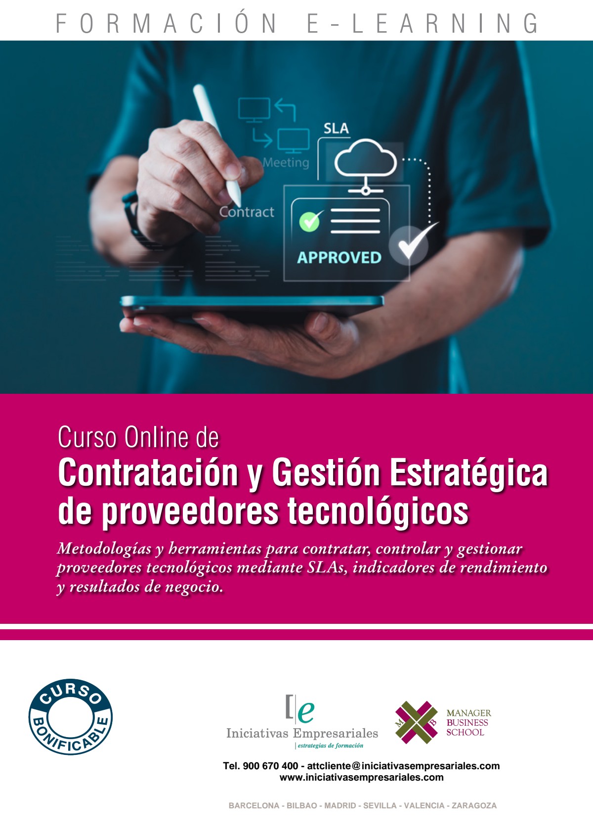 Contratación y Gestión Estratégica de proveedores tecnológicos