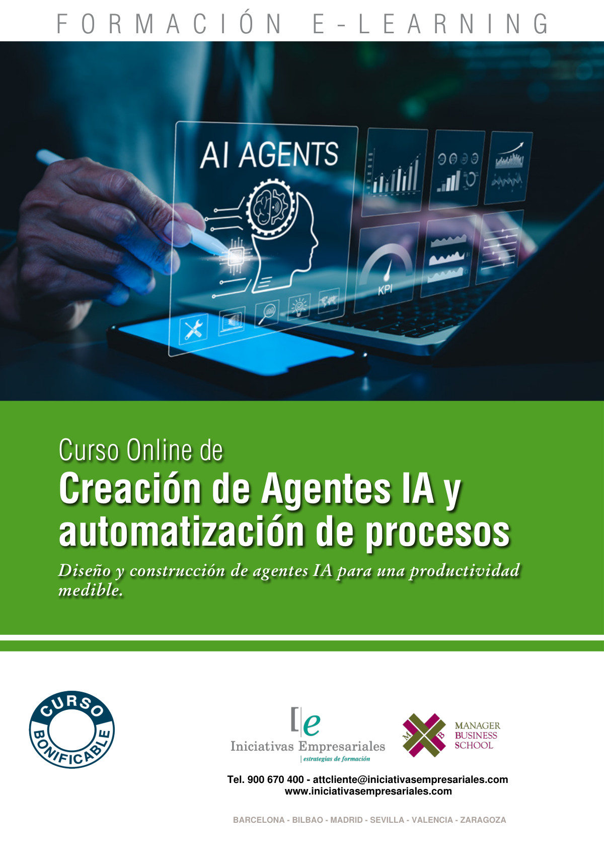 Creación de Agentes IA y automatización de procesos