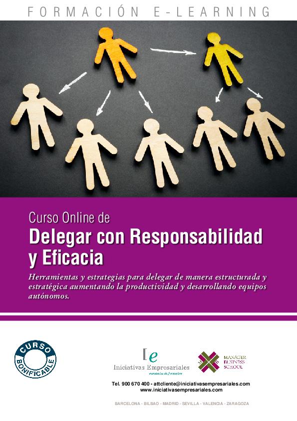 Delegar con Responsabilidad y Eficacia