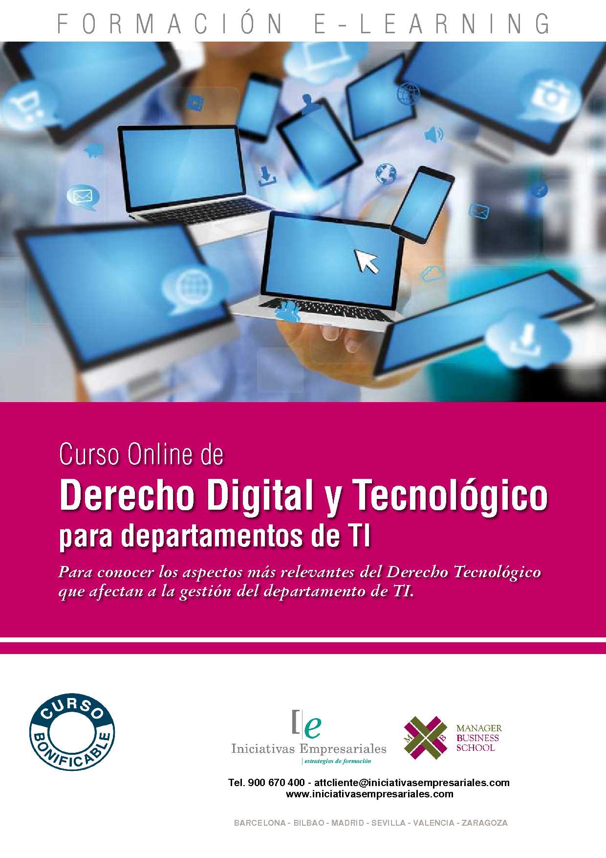 Derecho Digital y Tecnológico para departamentos de TI