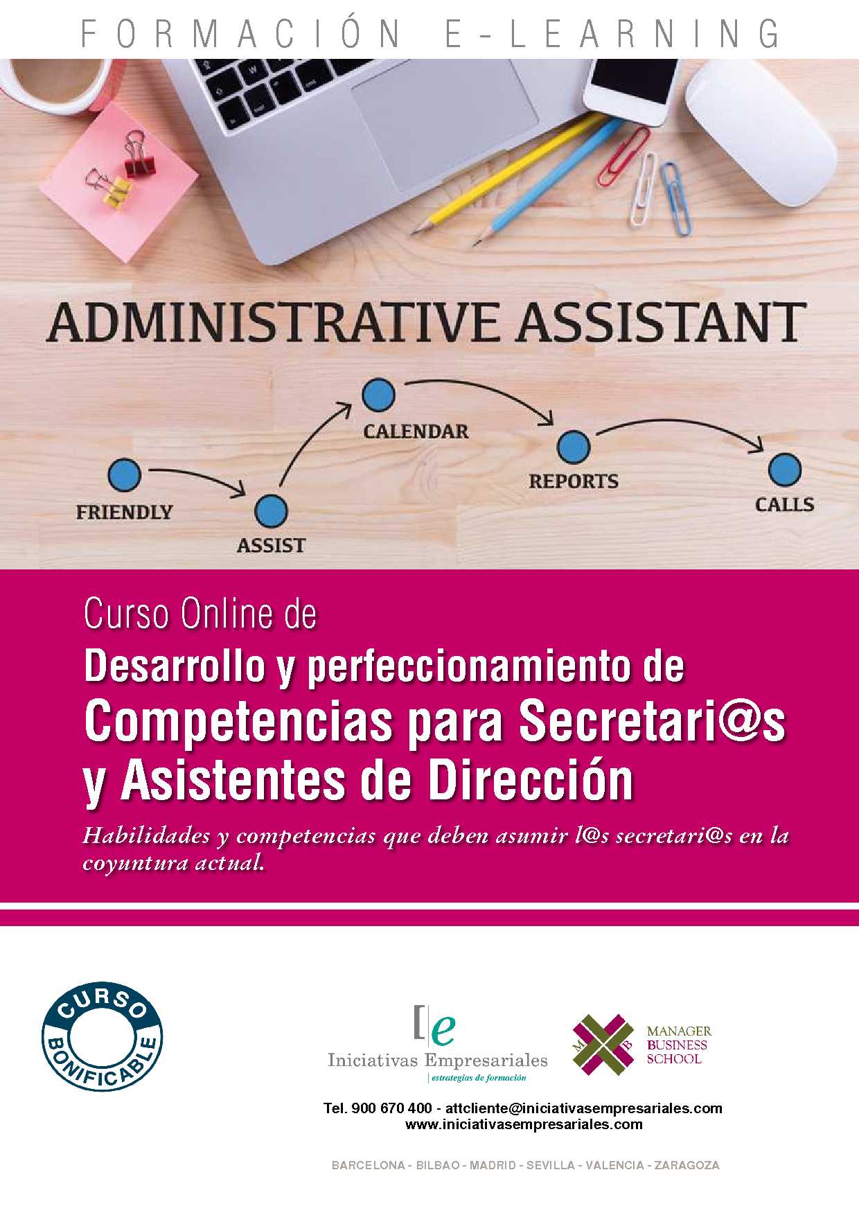Desarrollo y perfeccionamiento de Competencias para Secretari@s y Asistentes de Dirección