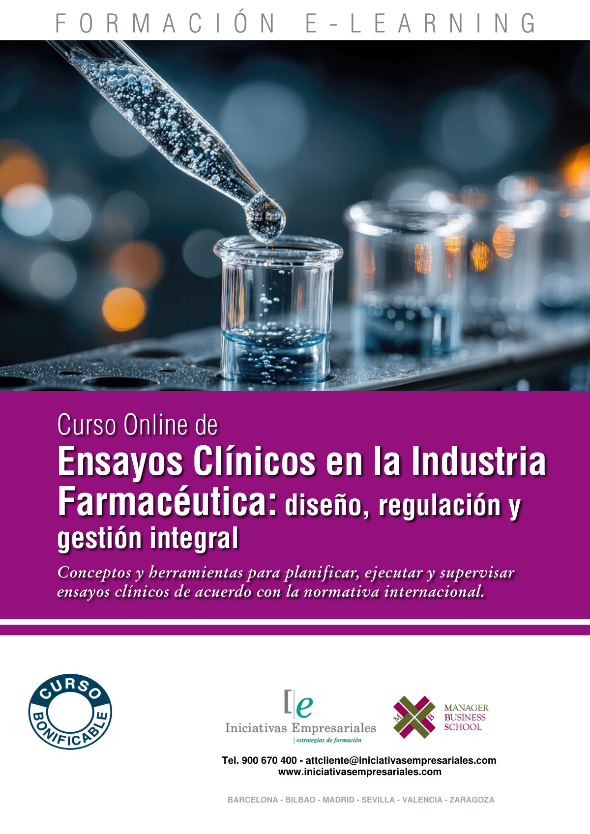 Ensayos Clínicos en la Industria Farmacéutica: diseño, regulación y gestión integral