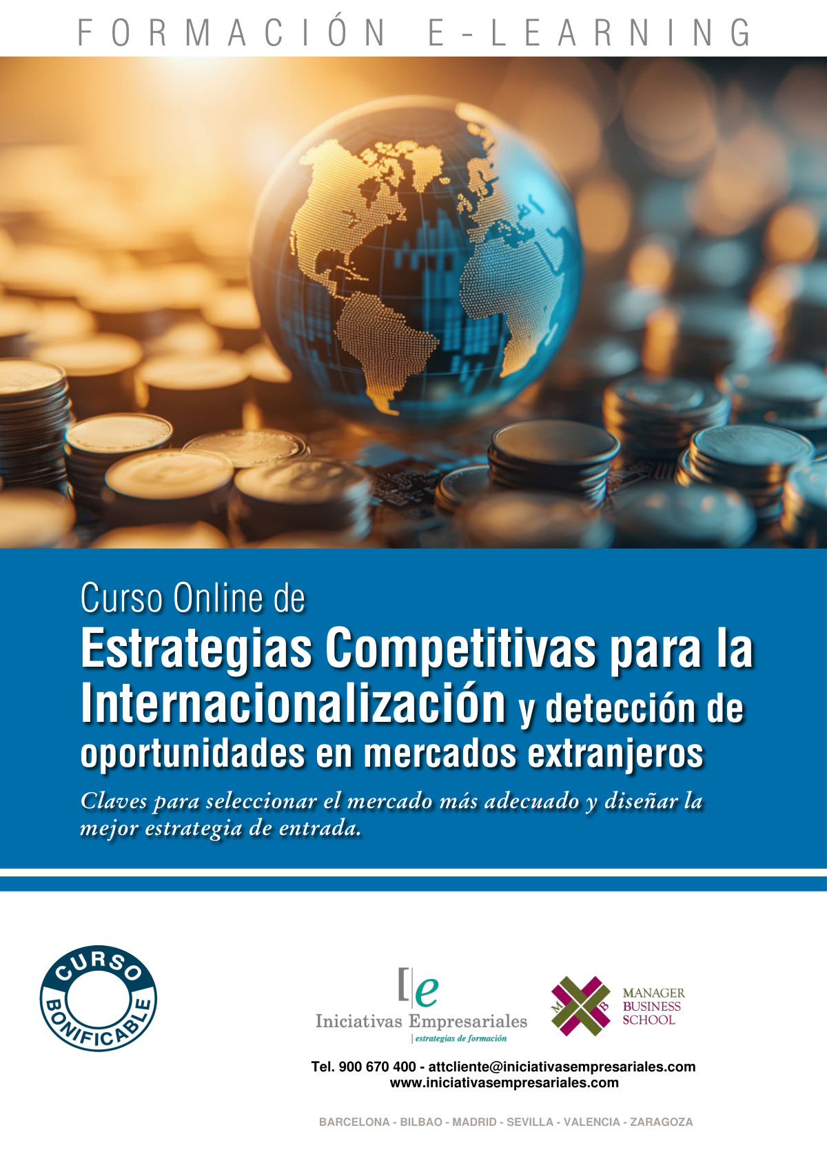 Estrategias Competitivas para la Internacionalización y detección de oportunidades en mercados extranjeros