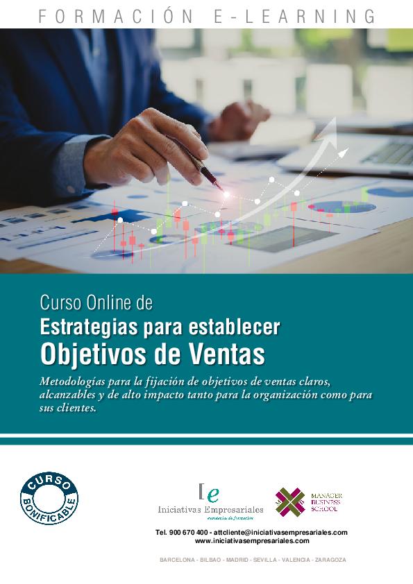 Estrategias para establecer Objetivos de Ventas