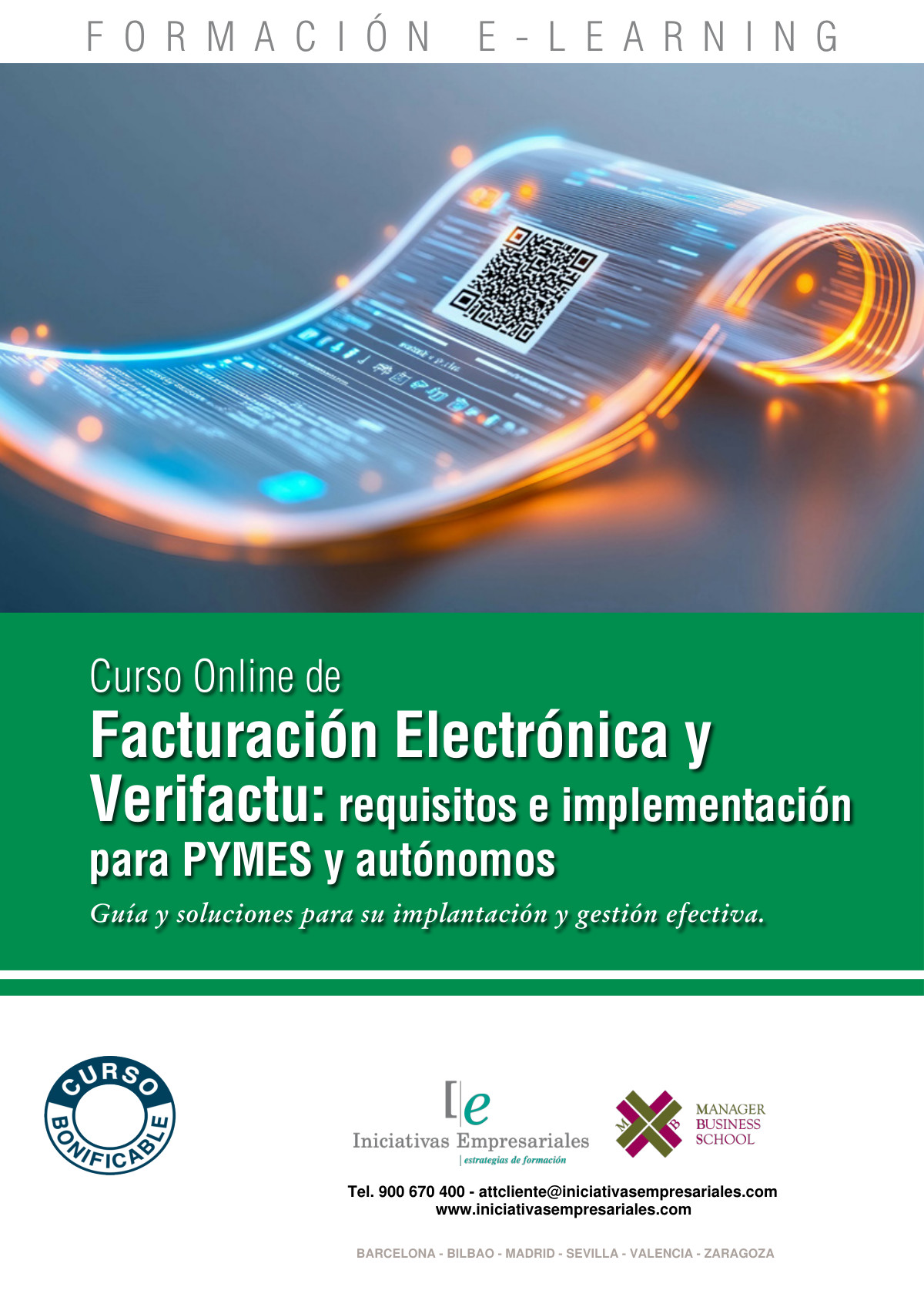 Facturación Electrónica y Verifactu: requisitos e implementación para PYMES y autónomo