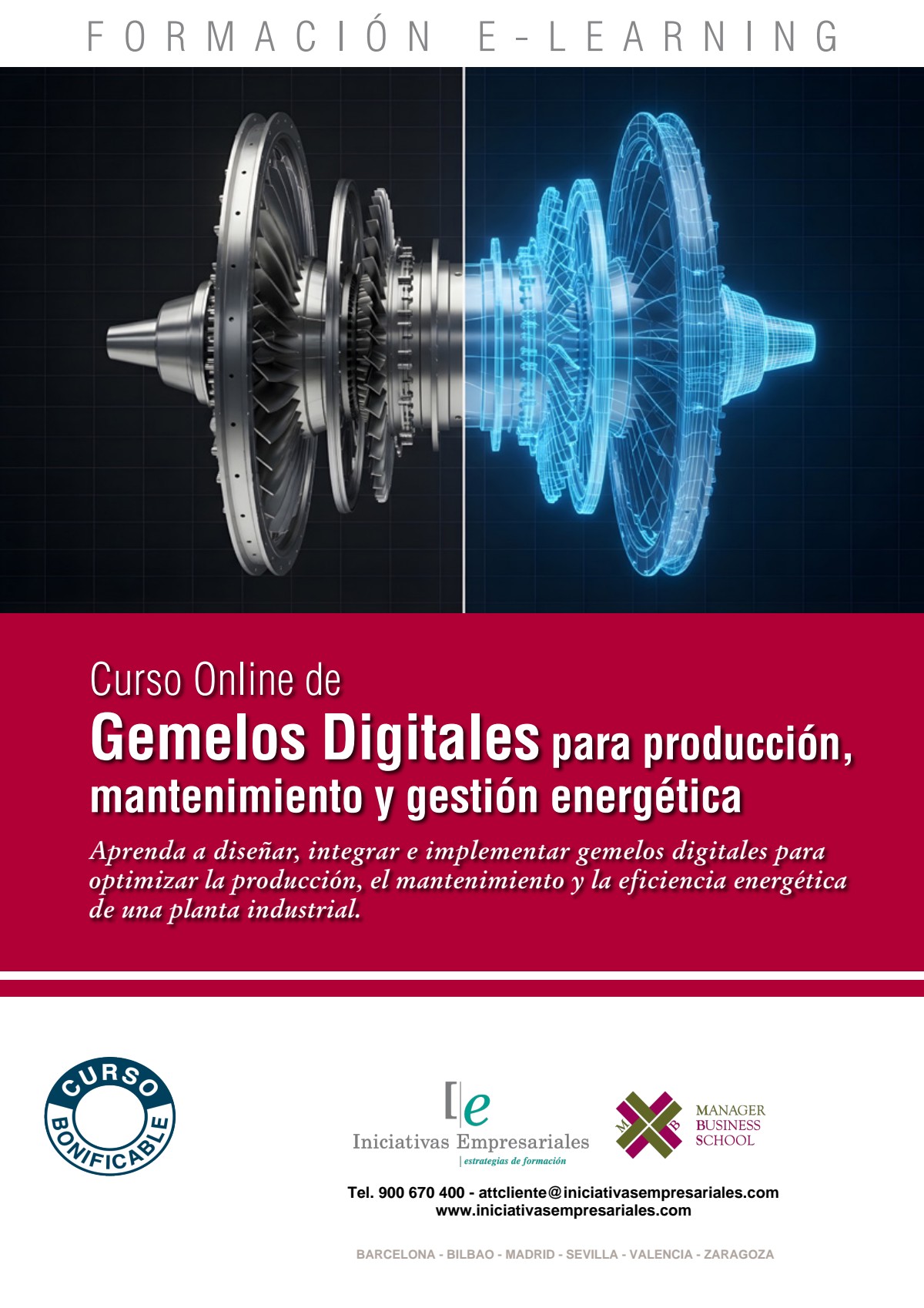 Gemelos Digitales para producción, mantenimiento y gestión energética