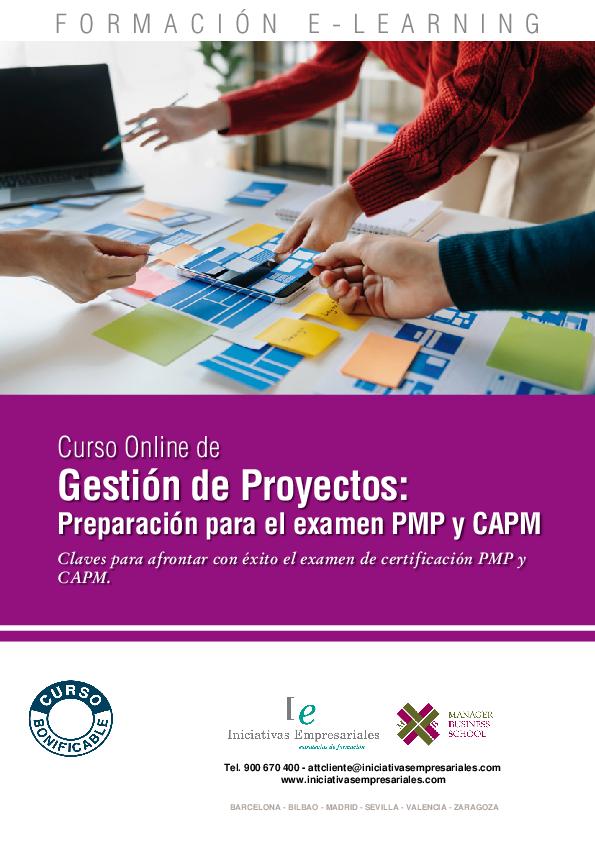 Gestión de Proyectos: Preparación para el examen PMP y CAPM