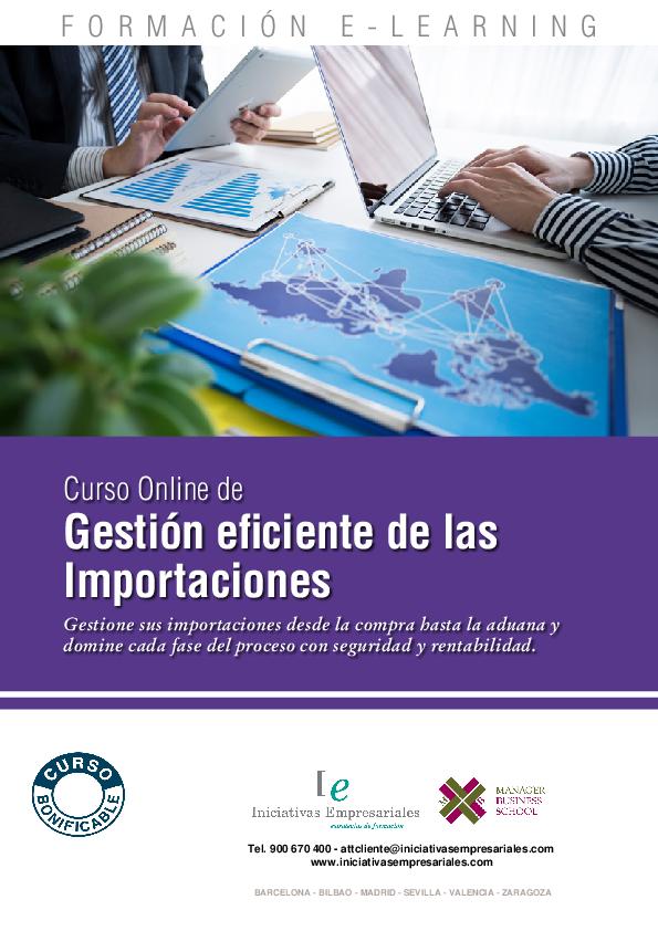 Gestión eficiente de las Importaciones