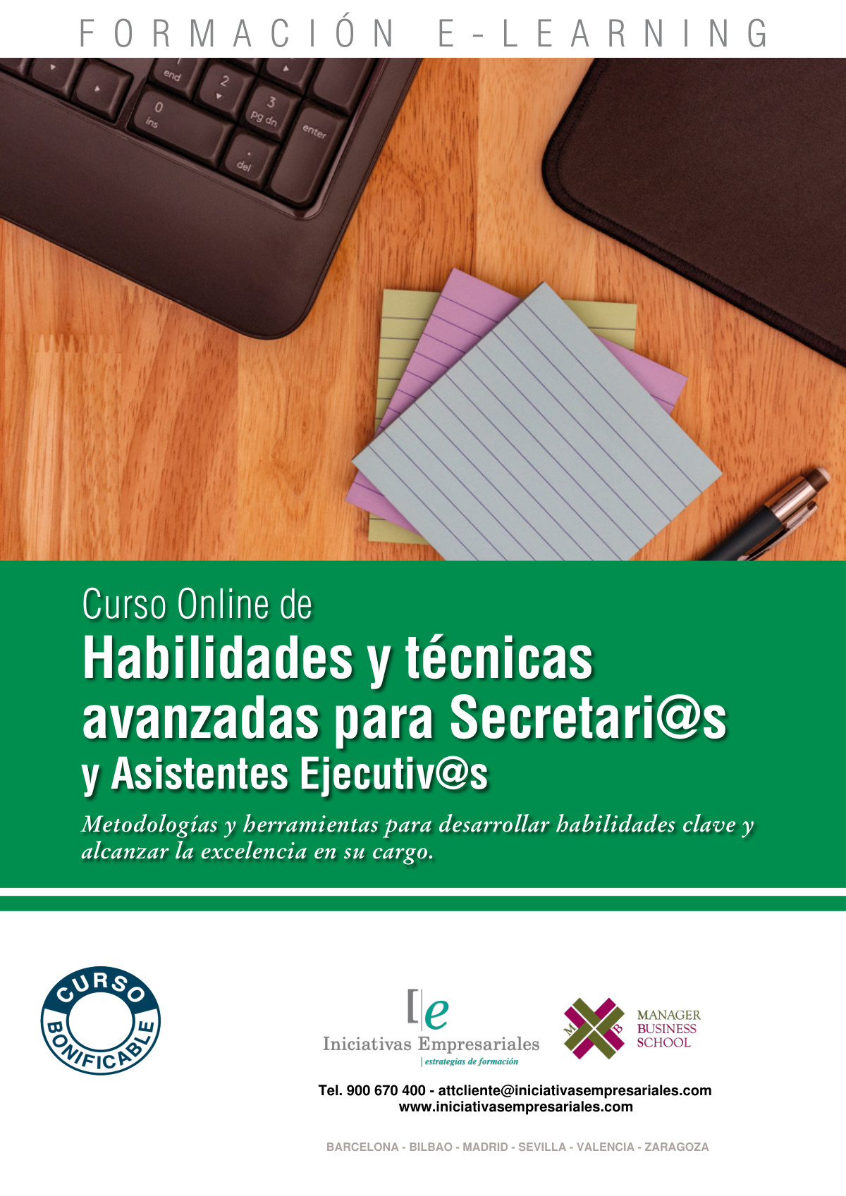Habilidades y técnicas avanzadas para Secretari@s y Asistentes Ejecutiv@s